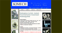 Desktop Screenshot of kimech.net